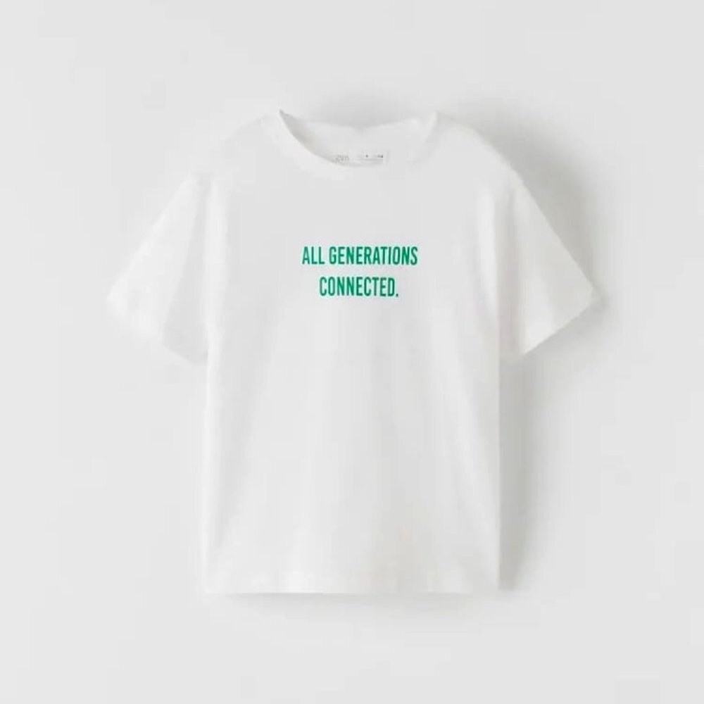 NWT ZARA BOYS TEE SIZE 8